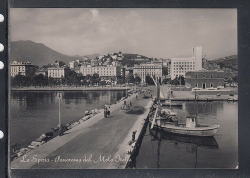 Cartolina spezia scorcio - spezia,