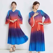 Vestito Abito Elegante Lungo