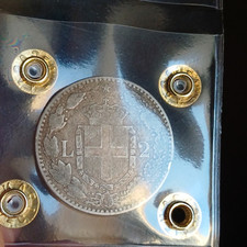 Moneta Umberto I Argento 2