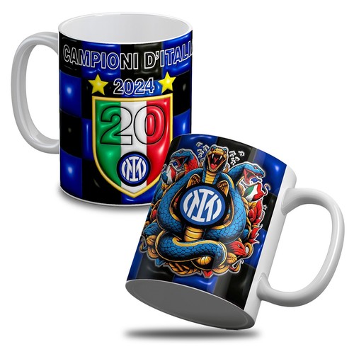 Tazza tifoso inter campioni - tifoso,