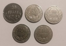 Cinque Monete Ungheria 1894