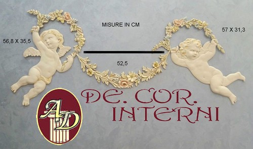 Angeli gesso decorati a - decorati,