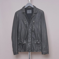 Giacca blazer pelle ALL SAINTS