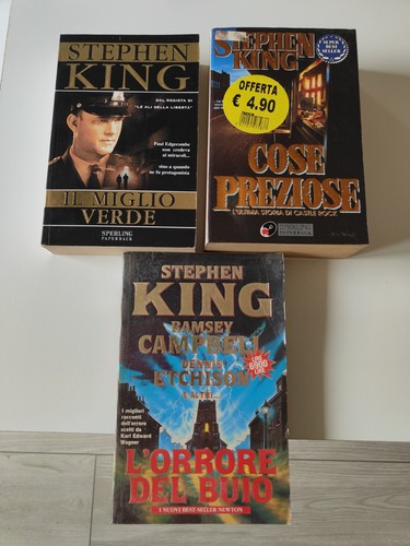 Stephen king piccolo lotto - -,