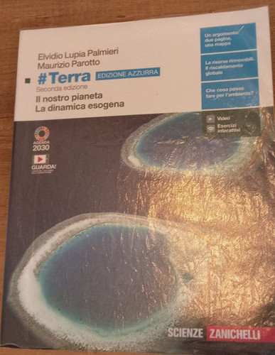 Libro scolastico terra - libro,