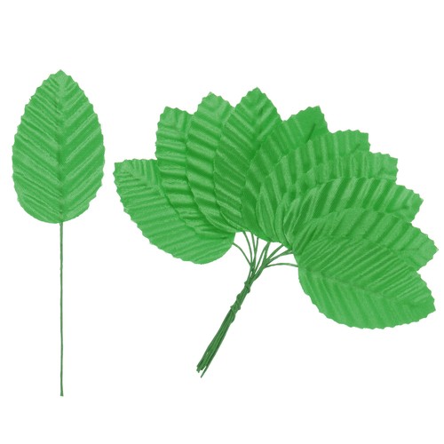 20pcs foglie artificiali seta - artificiali,