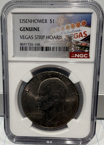 1972 eisenhower 1 vegas - 1972-d, $1