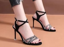 Sandali donna sexy punta