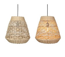 LAMPARA COLGANTE RATTAN