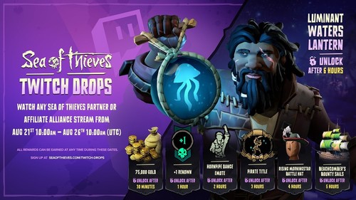 Sea thieves twitch - of,