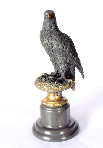Aquila statua bronzo - aquila,