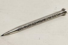 ANTICA MATITA Art Nuoveau ARGENTO 800 epoca 1900 OLD SILVER MECHANICAL PENCIL
