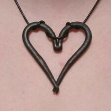 Collana cuore forgiata a mano