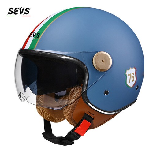 Casco moto epoca leggero con - moto,