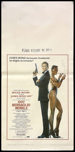 1986 locandina cinema - cinema, "007