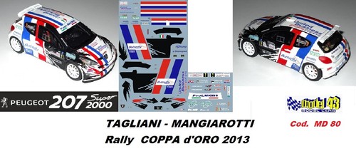 Peugeot 207 s2000 - s2000, tagliani