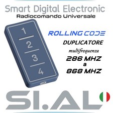 Radiocomando cancello universale duplicatore telecomandi automazioni AVIO