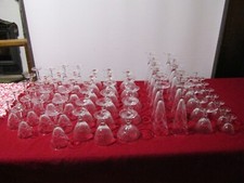 Set 62 bicchieri in cristallo