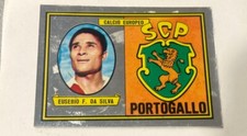 Scudetto Eusebio (Portogallo) ALBUM CALCIATORI MIRA 1967/68 Recuperata Buona!