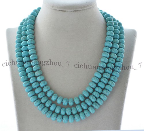 Collana file 5x8 perle - 3,