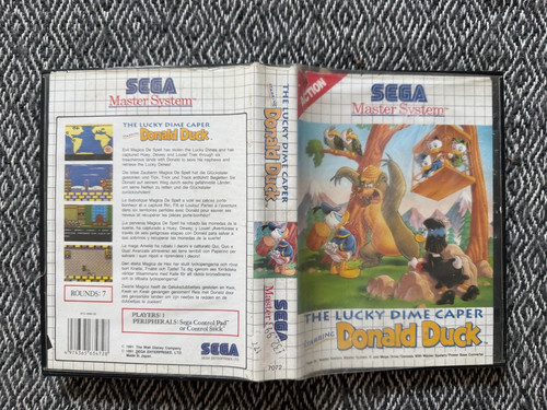 Master system the lucky - system,