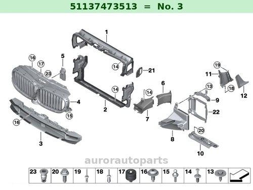 Bocchette aria inferiori bmw - bocchette,