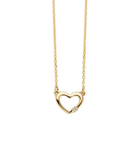 Collana miluna oro giallo - oro, 9