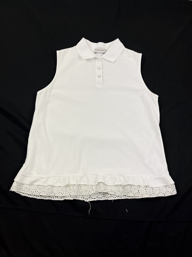 Polo moncler bianca - polo,