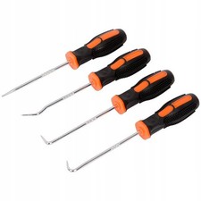 Set 4 Ganci E Picconi Per Rimozione Estrazione Guarnizioni Filtro Olio Rondelle