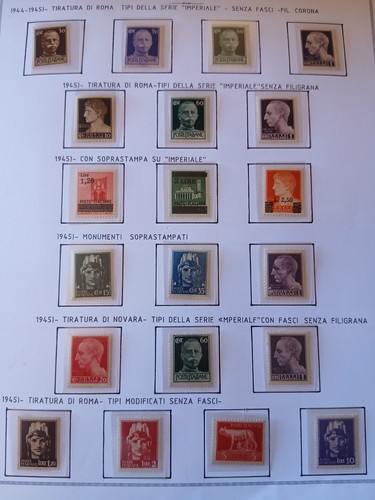 Francobolli repubblica - francobolli,