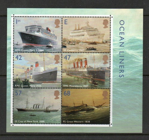 2004 ocean liners - ocean, foglio