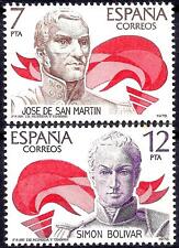 Spagna 1978 Simon Bolivar Presidente Politica Capo Militare San Martino Generale