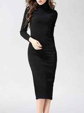 Vestitino Tubino Nero Manica