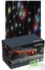 TENDA LUMINOSA PER ESTERNO 120 LED MULTICOLOR GIOCHI LUCE 3 METRI H 75 CM