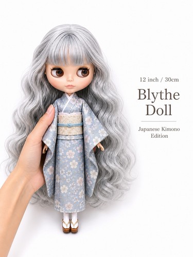 Bambola stile blythe - bambola, 12"