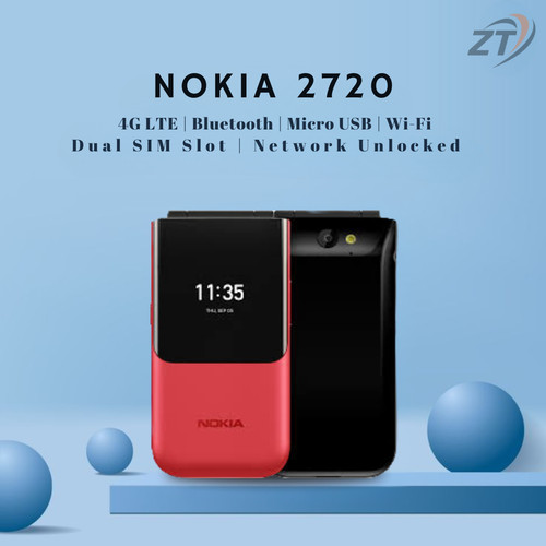 Nokia 2720 rosso - 2720,
