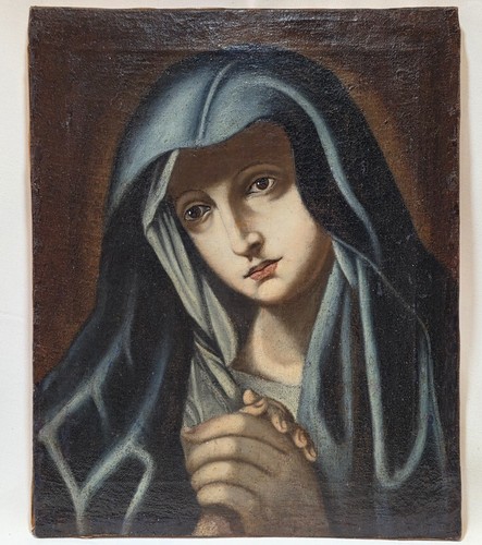 Antico dipinto olio tela - dipinto,