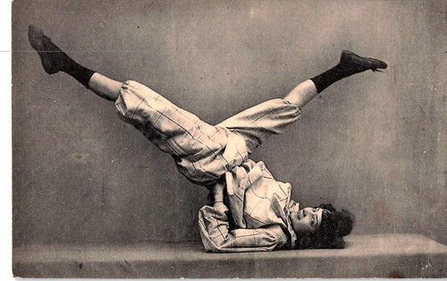 C1940 rppc circus - c1940's, rppc,