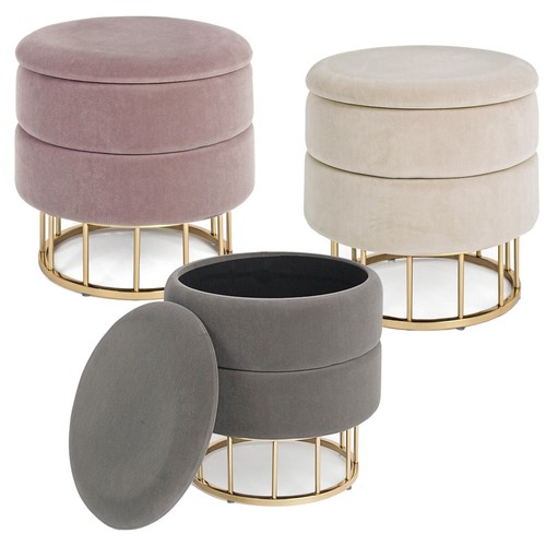 Pouf sgabello contenitore - contenitore, in
