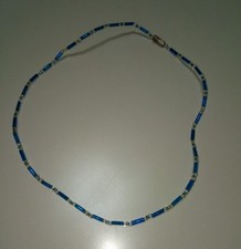 BLUE JEWELRY BEADED LACE