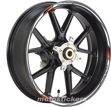 Adesivi cerchi tuning bandiera