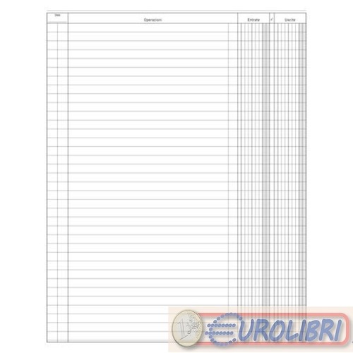 Registro libro cassa 96 - cassa,