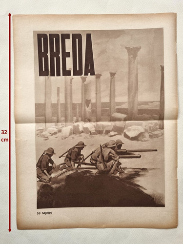 Breda fascismo pubblicità - breda,