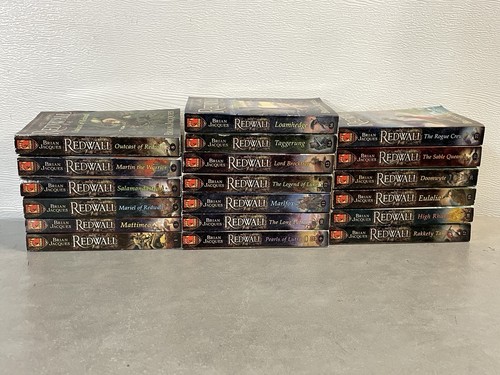 Brian jacques redwall books - brian,