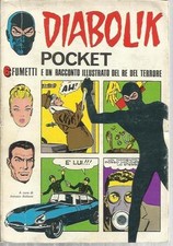 DIABOLIK POCKET SUPPLEMENTO AL NUMERO 4 DI HORROR POCKET 1974