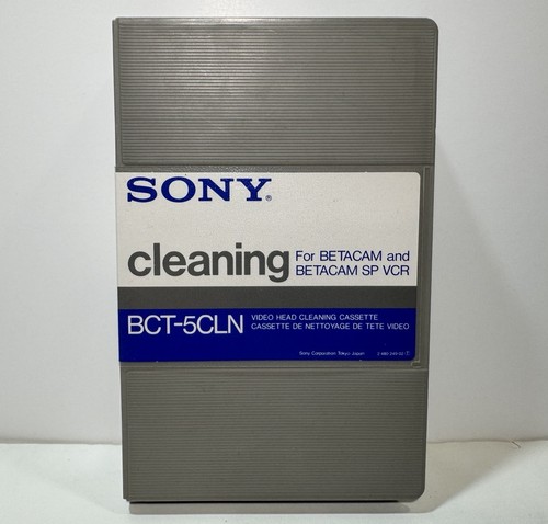 Sony cleaning bct 5cln - cleaning, betacam