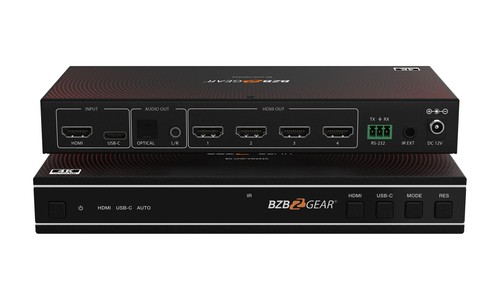 Bzbgear 2x2 uhd hdmi - 2x2, hdmi/usb-c