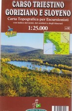 mappa carta CARSO TRIESTINO
