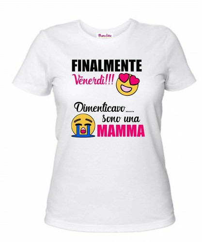 Shirt bianca donna - donna, scritta