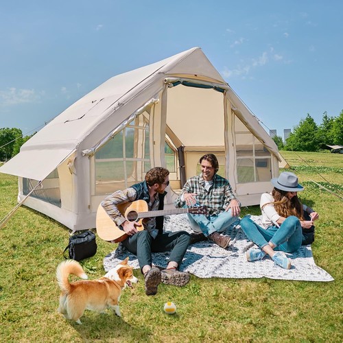 Slsy tenda gonfiabile con rete - con,